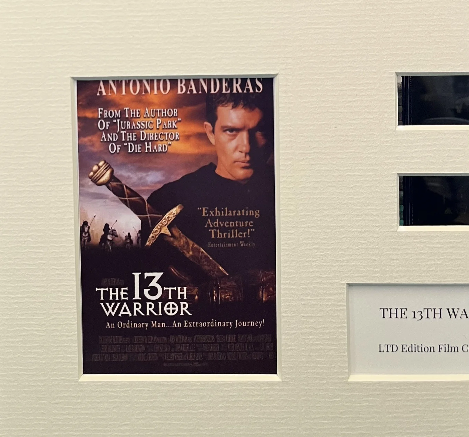 THE 13TH WARRIOR. 35mm Film Cell Mounted Display, image 2