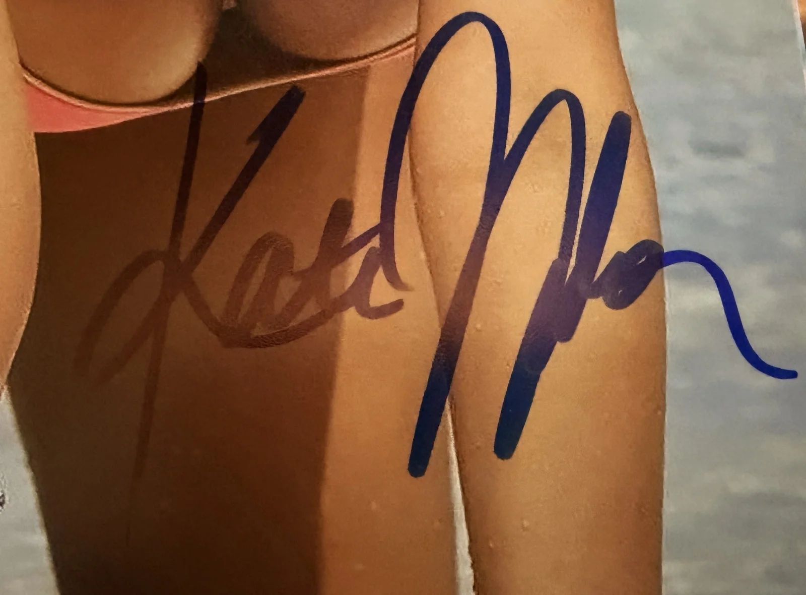 Kate Upton Supermodel signed 8x10 photo read description, image 2