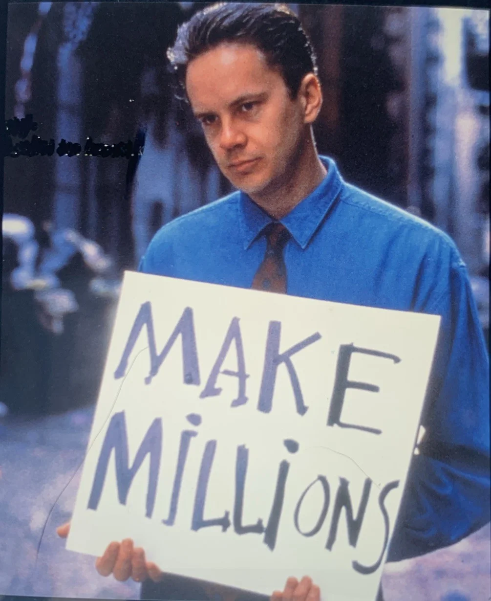 BOB ROBERTS Tim Robbins 1990 2.5 x 2 Inch Transparencies x3, image 2