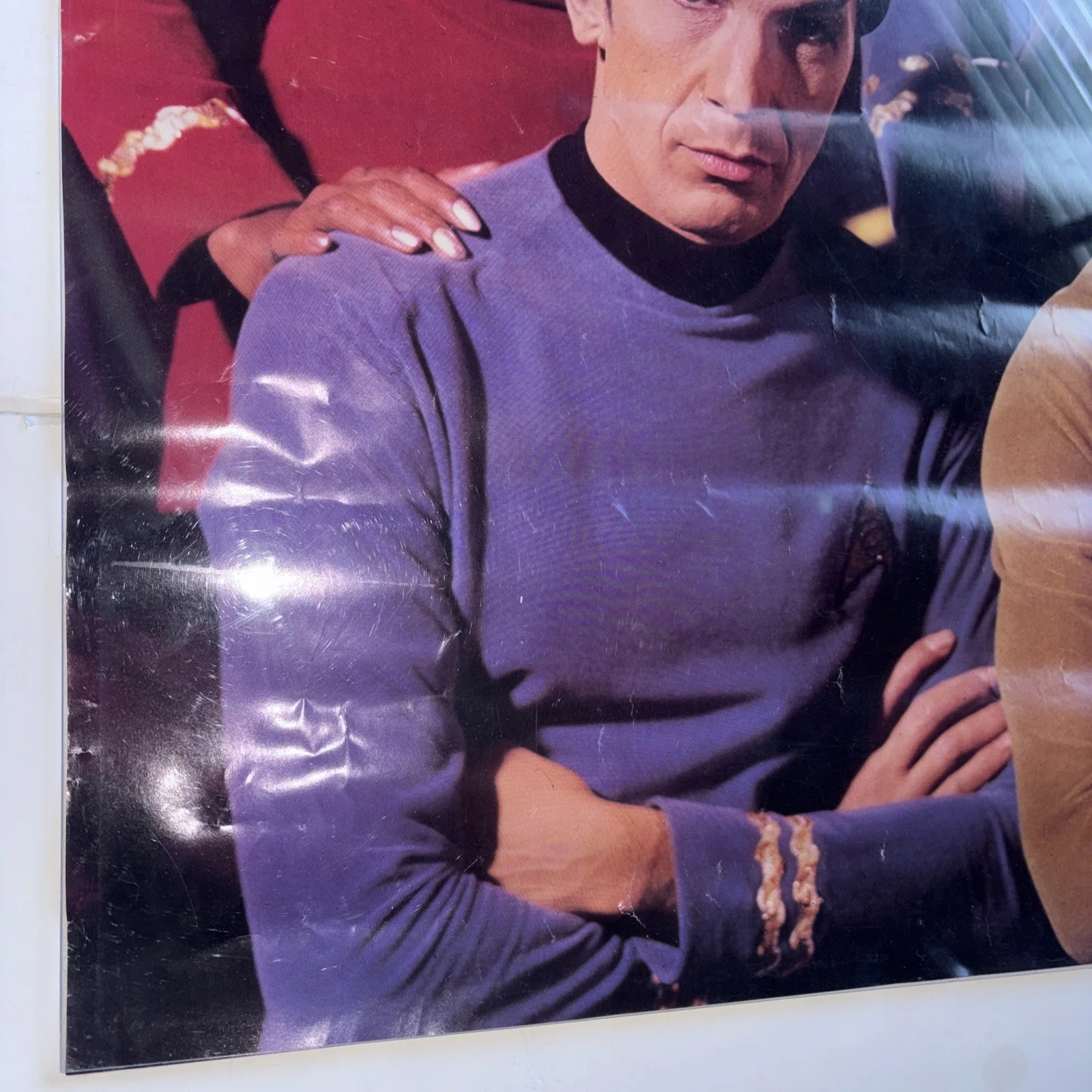 Nichelle Nichols — Vintage Star Trek 20 Years Poster 1966 - 1986 24X36" Signed by Nichelle Nichols, изображение 4