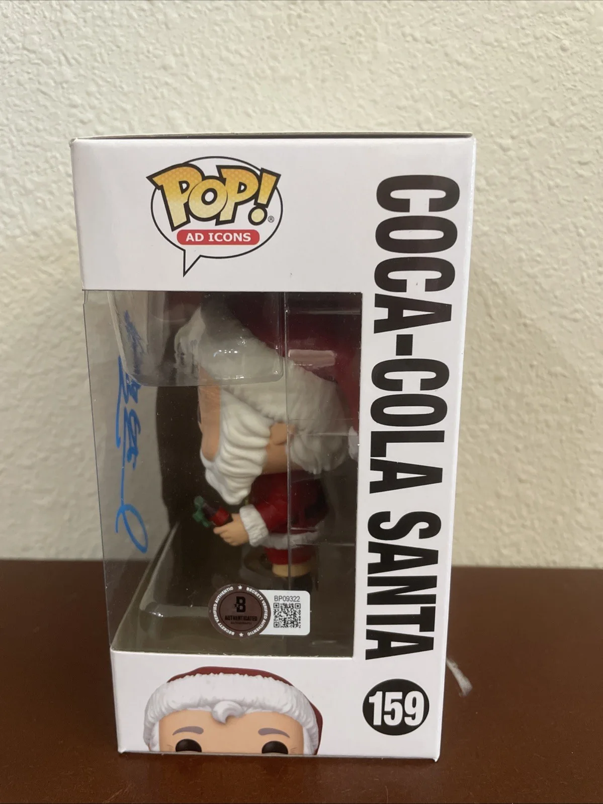 Billy Bob Thornton — Billy Bob Thornton Signed Funko #159 "Coca-Cola Santa" (Bad Santa)-Beckett COA, image 2