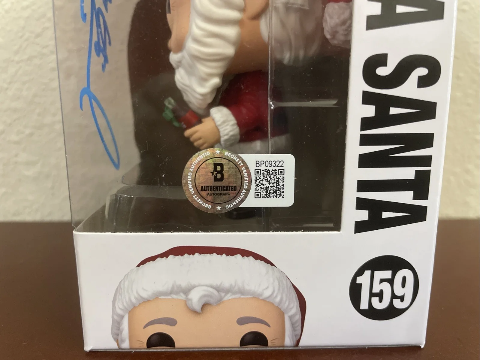 Billy Bob Thornton — Billy Bob Thornton Signed Funko #159 "Coca-Cola Santa" (Bad Santa)-Beckett COA, image 3