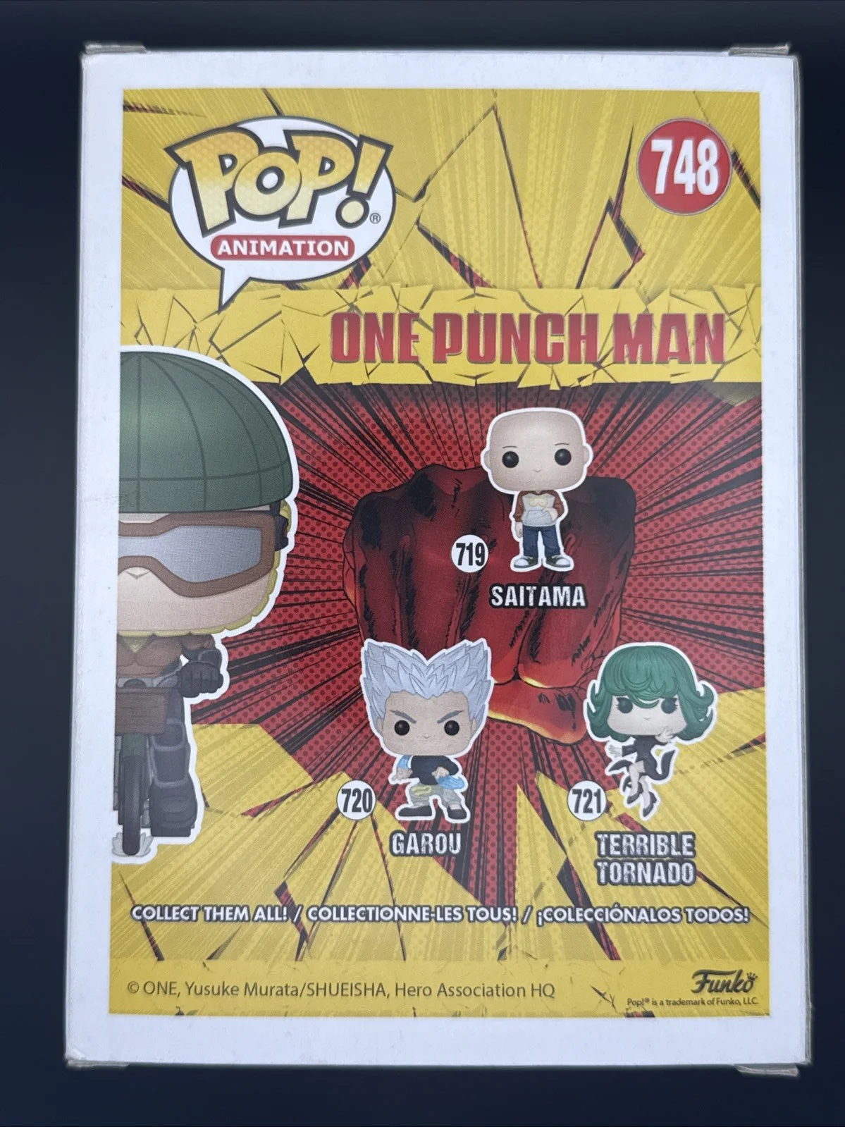 Robbie Daymond — One Punch Man Signed Funko Pop Mumen Rider Robbie Daymond Auto W/authenticity, image 3