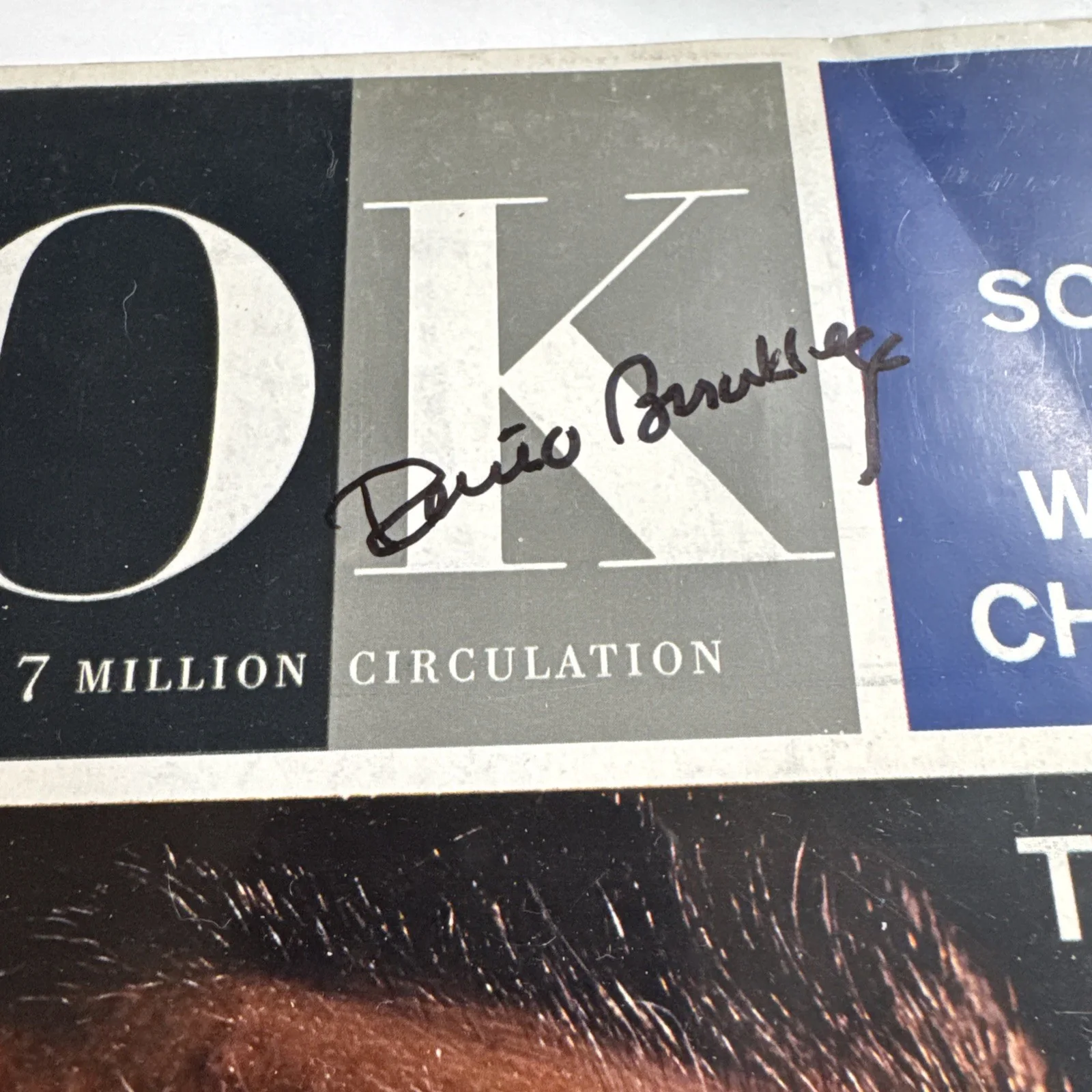 NBC News Chet Huntley & David Brinkley Report TV shows 2 autographs & photo set-, изображение 4