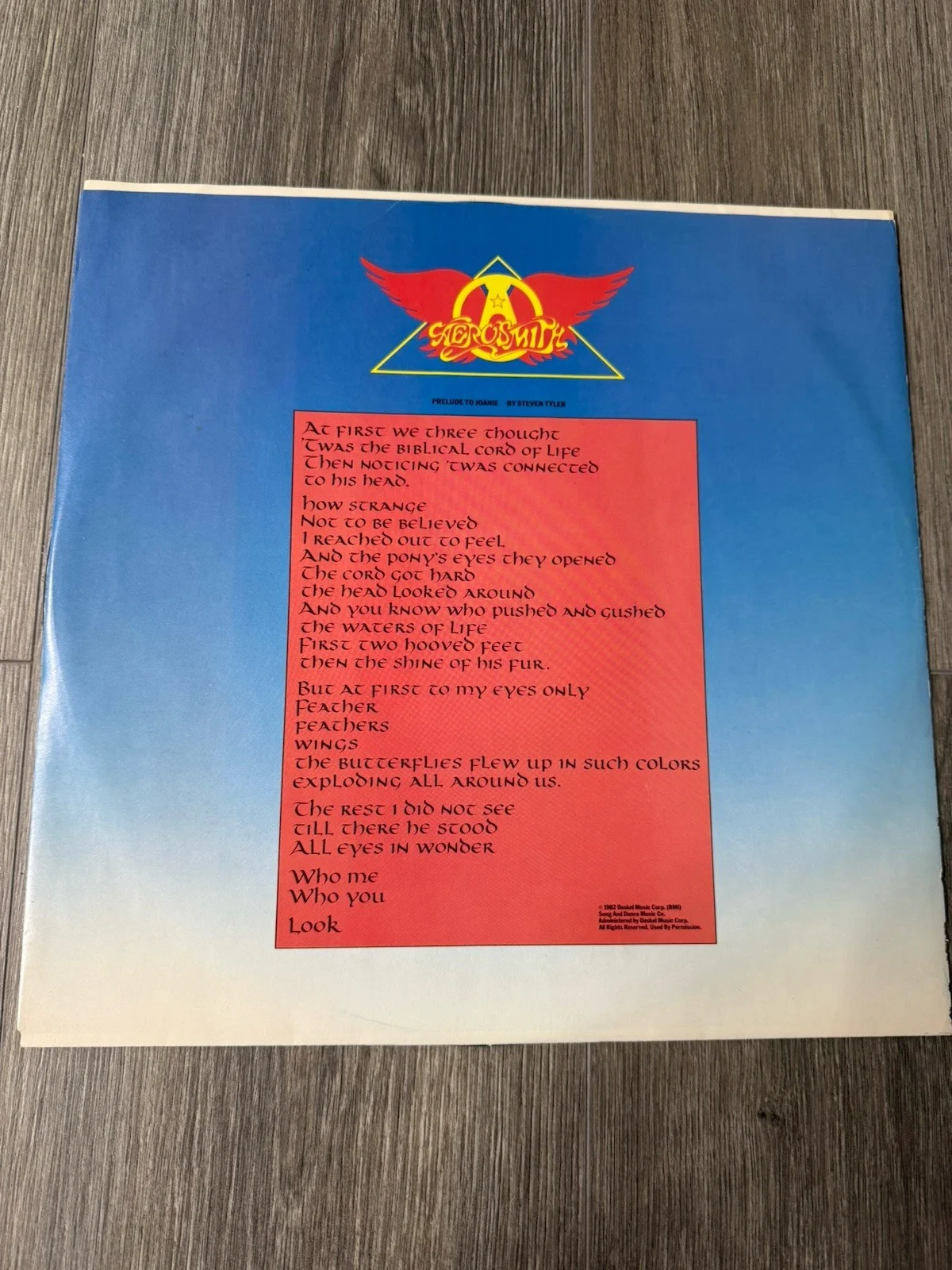 Aerosmith Signed Auto Rock In A Hard Place Album COA Stephen Tyler Joe Perry, image 4