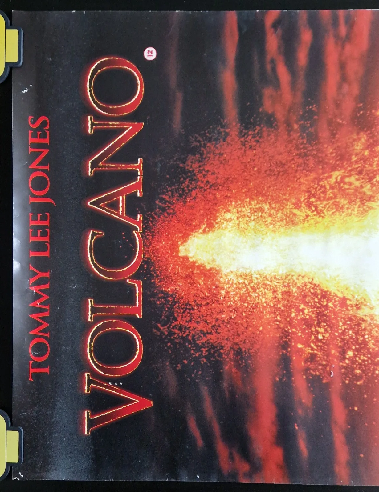 Volcano 1997 VHS Video Store Promo Poster, image 2