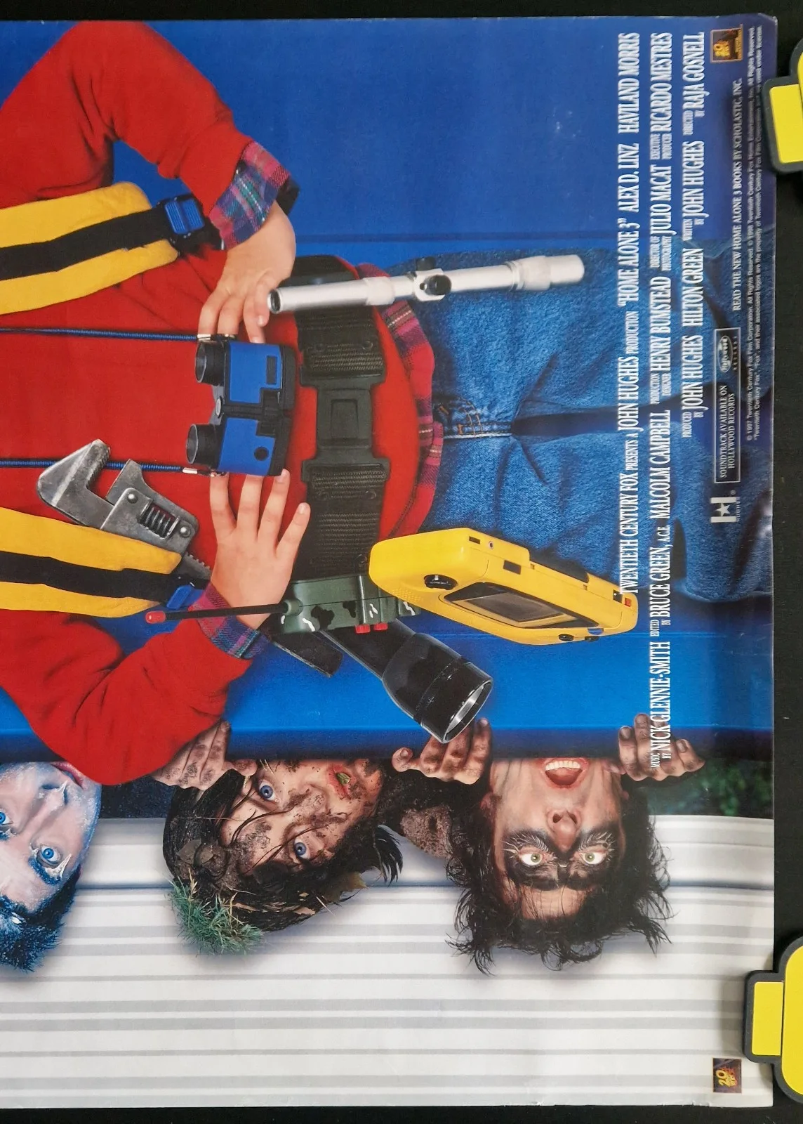 Home Alone 3 1997 VHS Video Store Promo Poster, image 3