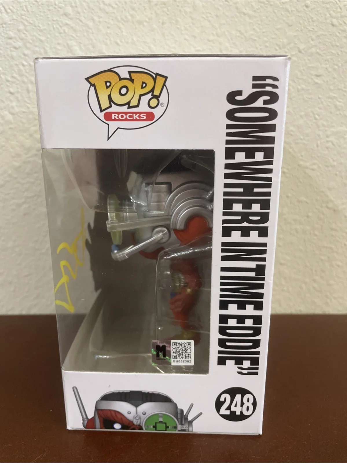Bruce Dickinson signed Iron Maiden Somewhere In Time Eddie Funko # 248 With COA, изображение 2
