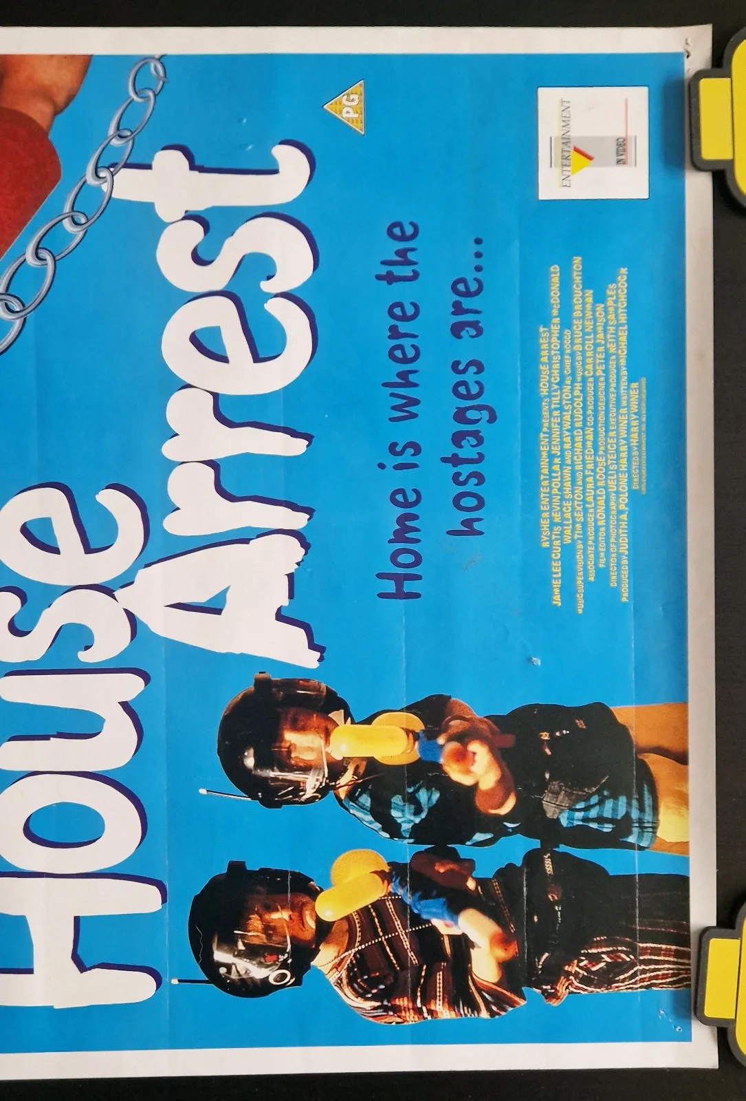 House Arrest 1996 VHS Video Store Promo Poster, image 3