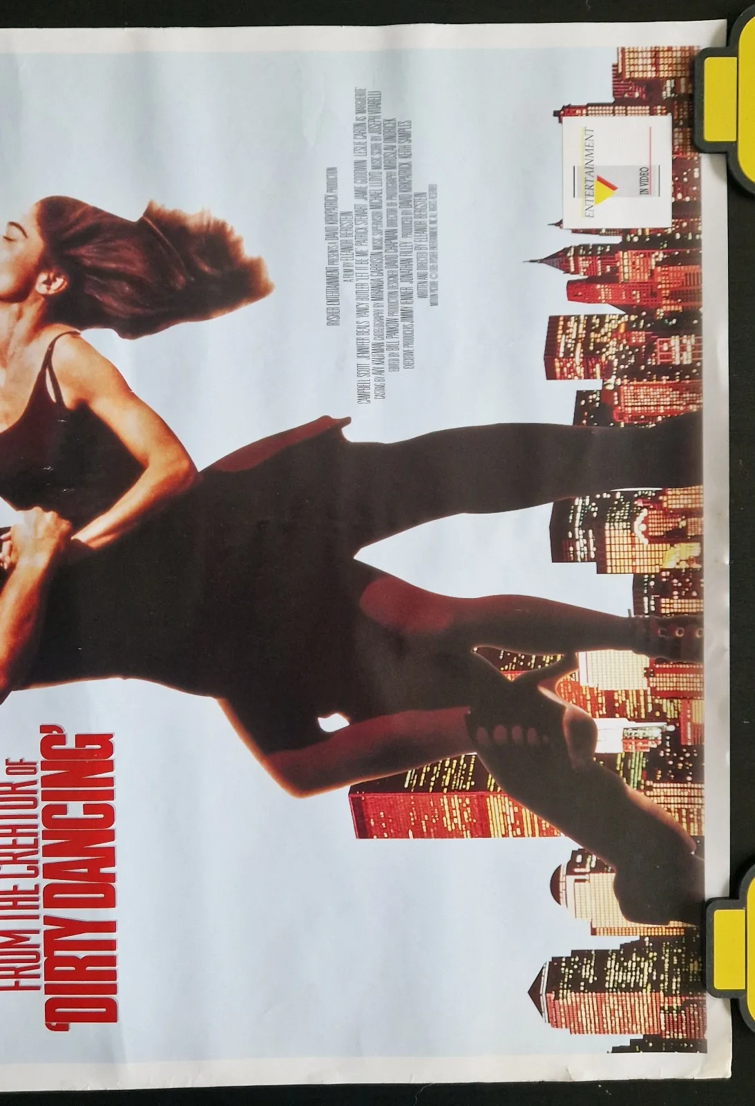Let It Be Me Love Dance 1994 VHS Video Store Promo Poster, изображение 3