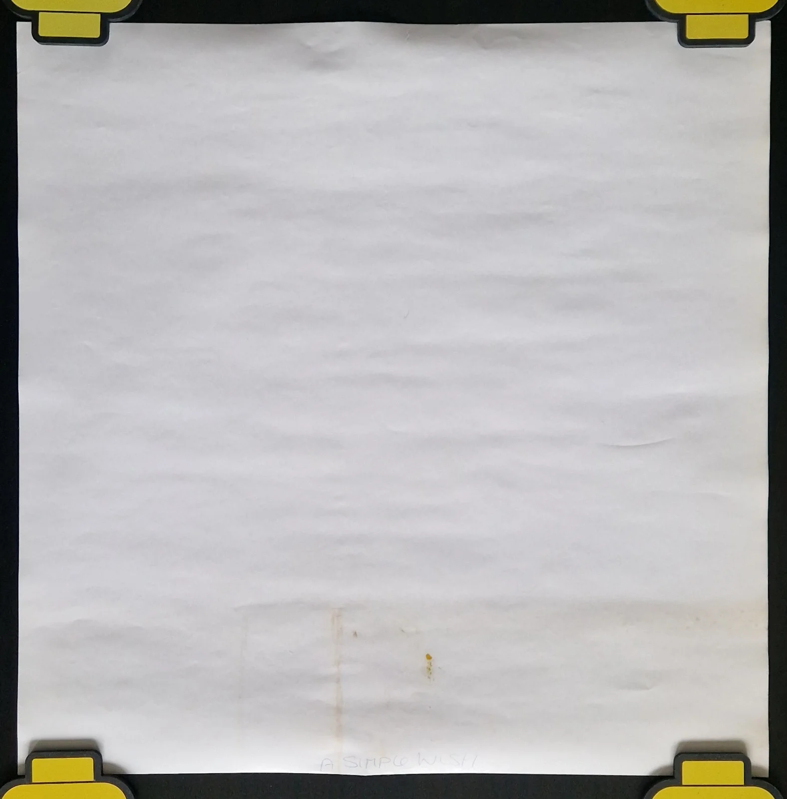 A Simple Wish 1997 VHS Video Store Promo Poster, image 4