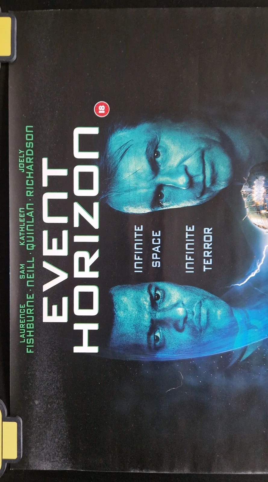 Event Horizon 1997 VHS Video Store Promo Poster, image 2