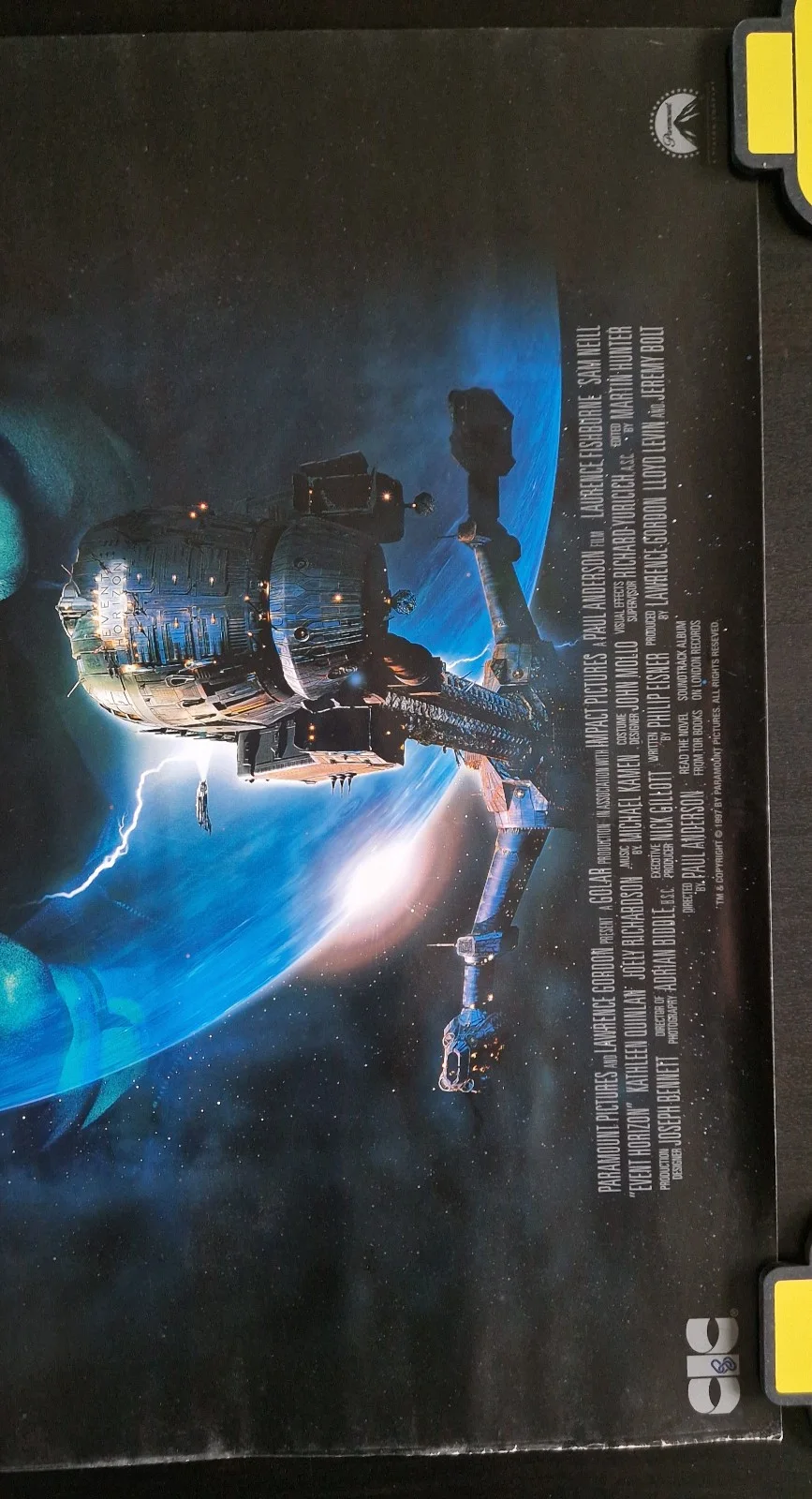 Event Horizon 1997 VHS Video Store Promo Poster, image 3