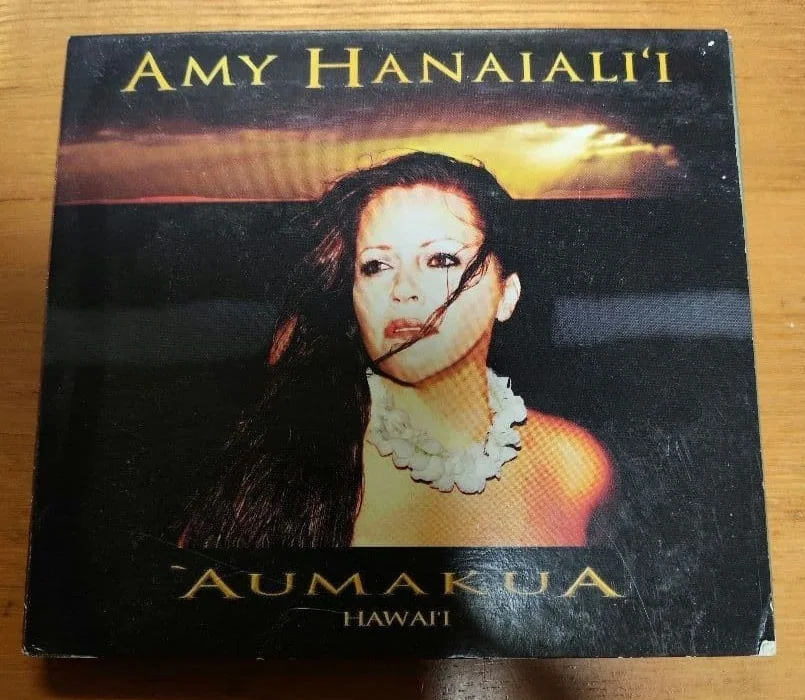 Amy Hanaiali'i Signed Aumakua CD Autographed Hawaiian Music Authentic, image 3