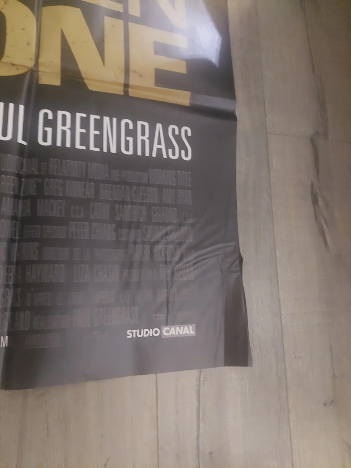 French Movie Poster Original Green Zone Matt Damon 1600 x 1200mm, изображение 3