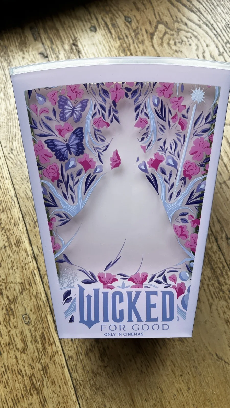 Wicked for Good Cineworld Limited Edition LED Light Up Popcorn Bucket Elphaba, image 4
