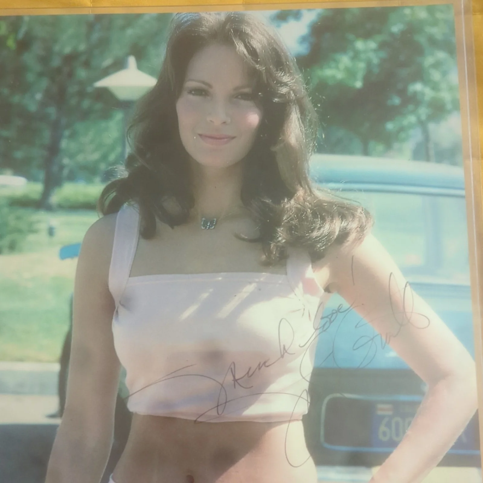 Jac — JACLYN SMITH a Charlie's Angel signed autographed 8x10 photo Beckett COA, image 2