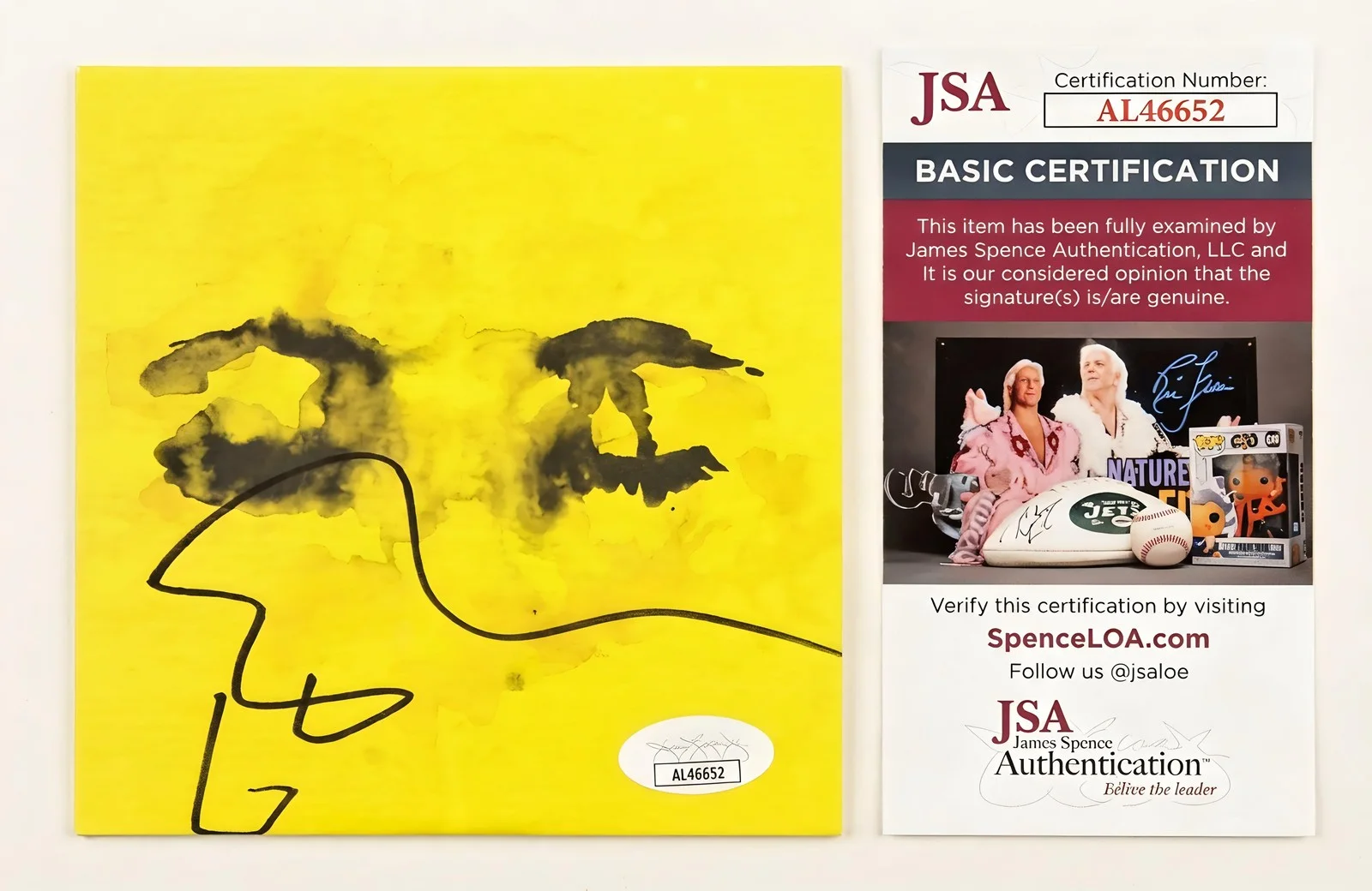 Ed Sheeran Signed Eyes Closed CD Album Cover with Disc JSA Authentication, image 2