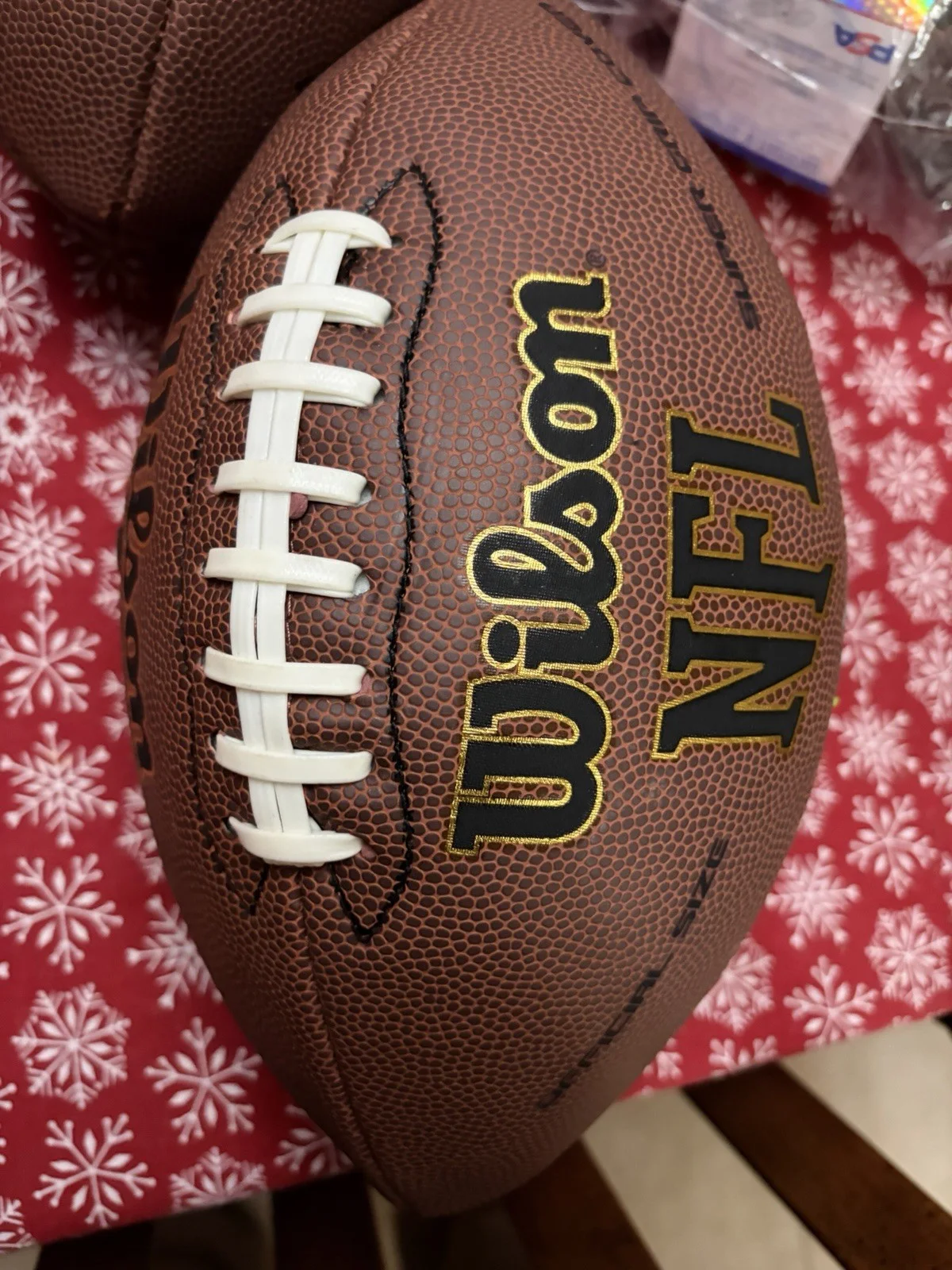 Dennis Quaid Signed Football Psa Coa Any Given Sunday, image 2