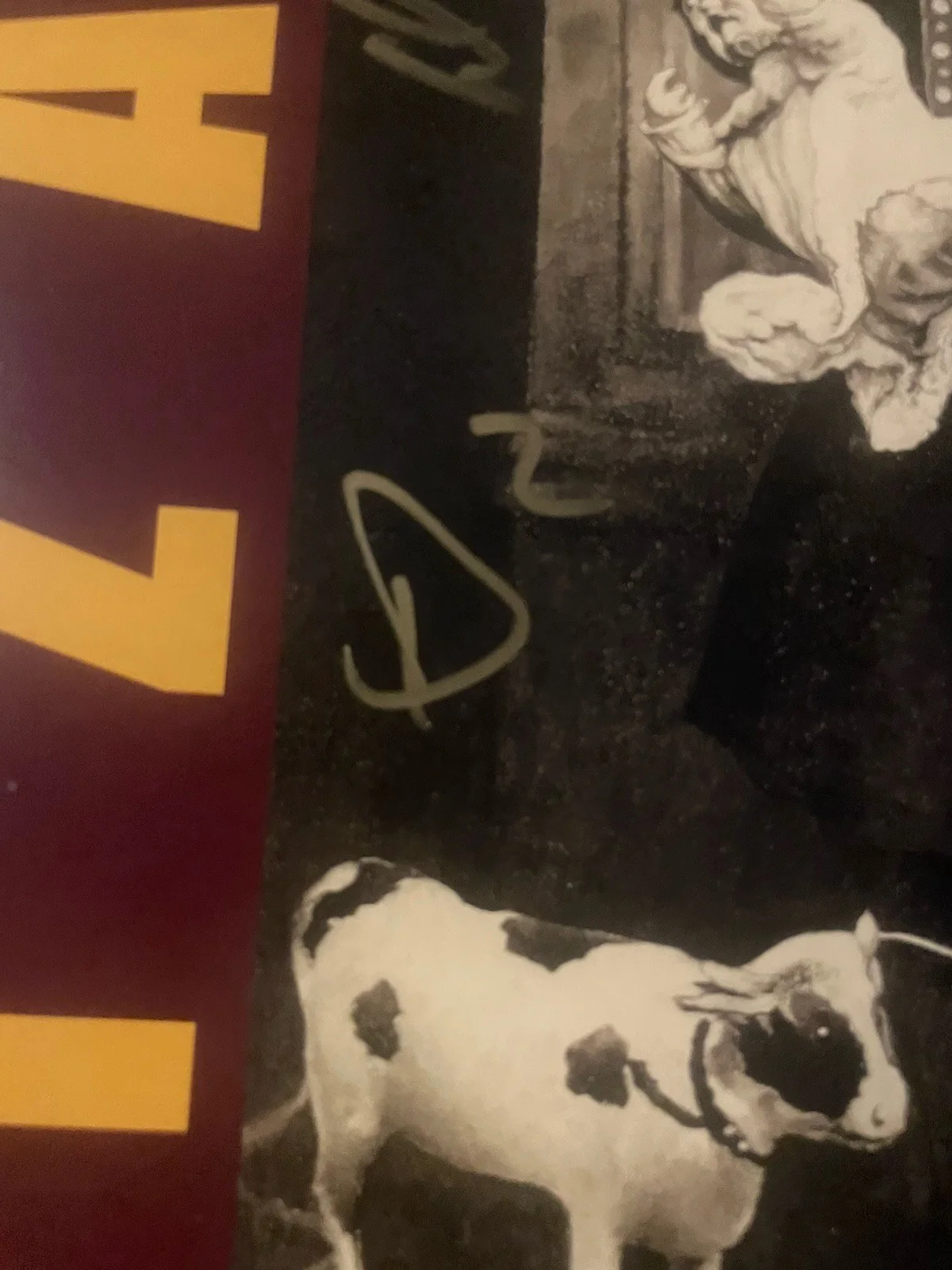The Jesus Lizard Band signed “Rack” Album Promo FLAT Autographed by All 4, изображение 4