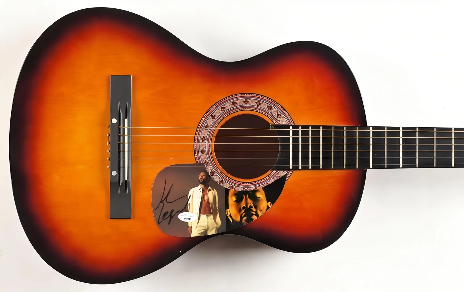 John Legend Signed 38 Acoustic Guitar JSA Certified Music Icon Memorabilia, изображение 2