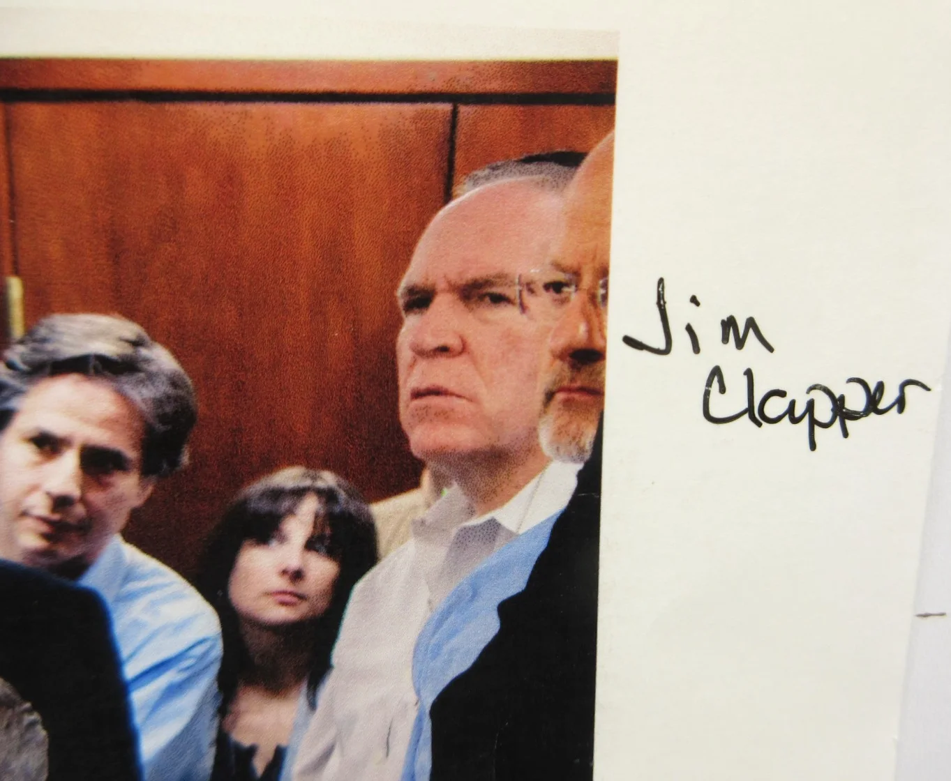 JOE BIDEN, JAMES CLAPPER, ROBERT GATES, ADMIRAL MIKE MULLEN — THE SITUATION ROOM - BIN LADEN TAKE DOWN VERY RARE 4 SIGNATURES 8X11 W/COA, изображение 4