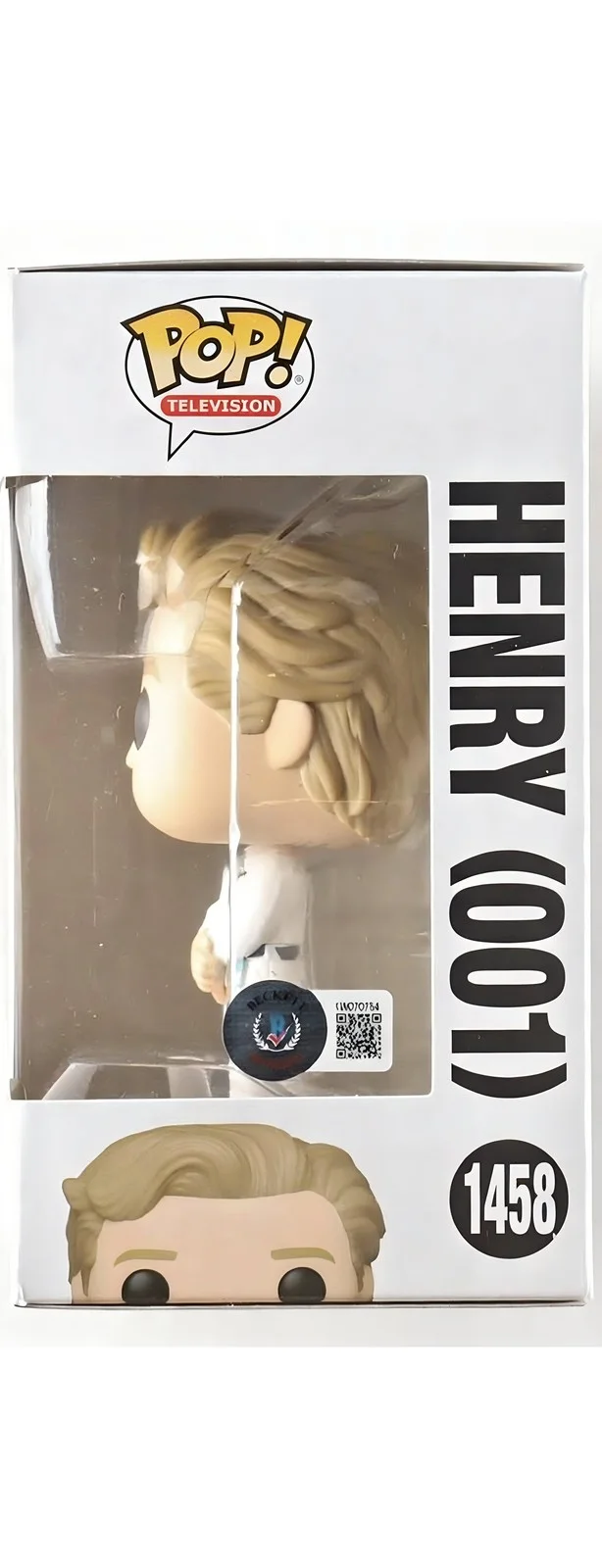 Jamie Campbell Bower — Jamie Campbell Bower Signed Stranger Things Funko Pop Henry 001 Beckett