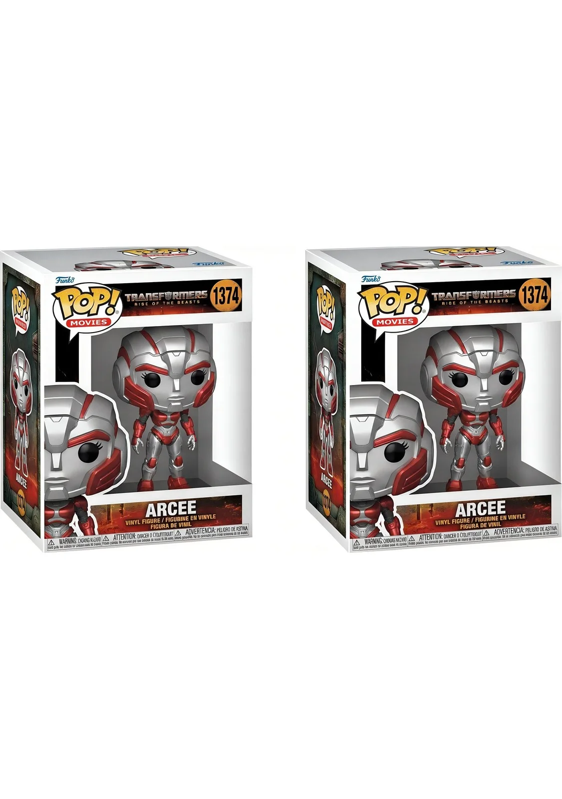 Shia LaBeouf — Shia LaBeouf Signed Transformers Rise of the Beasts Arcee Funko Pop Figure