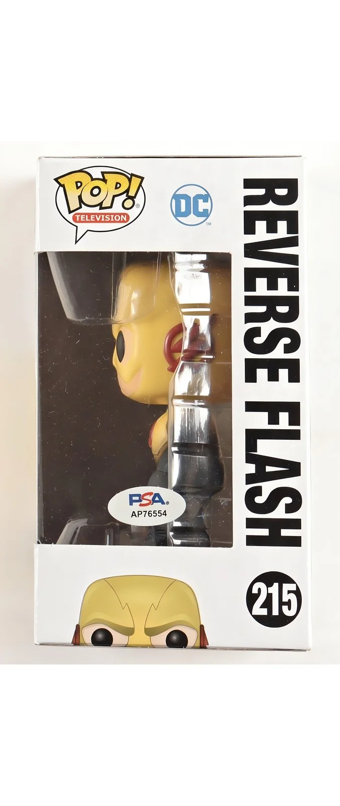 Ezra Miller — Ezra Miller Signed The Flash Reverse Flash Funko Pop Vinyl Figure PSA, image 2