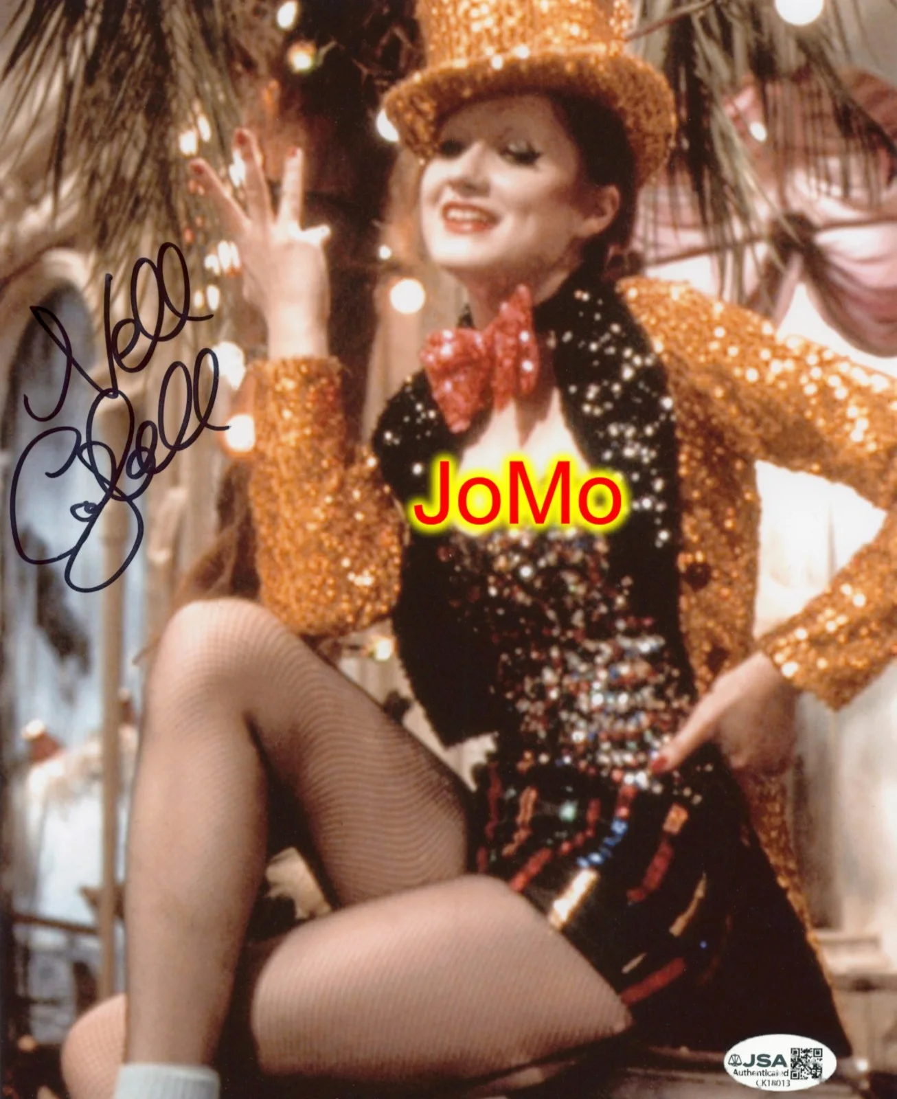 Nell Campbell — Nell Campbell as Columbia from ROCKY HORROR 8x10 AUTOGRAPH with a JSA C.O.A.