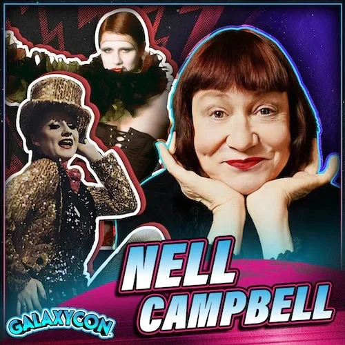 Nell Campbell — Nell Campbell as Columbia from ROCKY HORROR 8x10 AUTOGRAPH with a JSA C.O.A., изображение 2