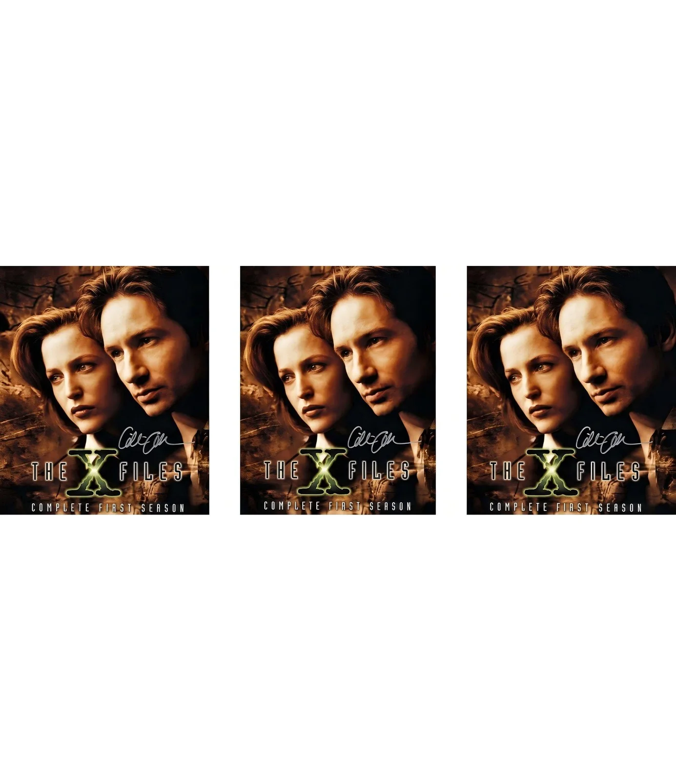 Gillian Anderson — Gillian Anderson Signed X-Files 16x20 Photo Certified by Beckett Authentication