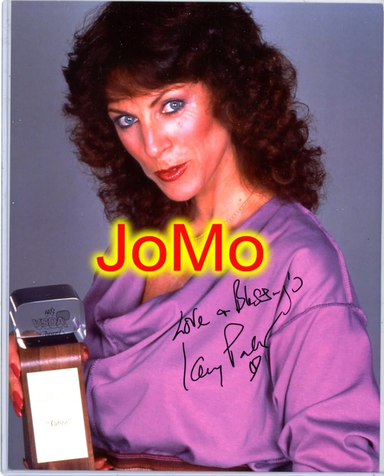 Kay Parker — Kay Parker ( Star of Taboo ) Rare Autographed 8x10 Photo #3