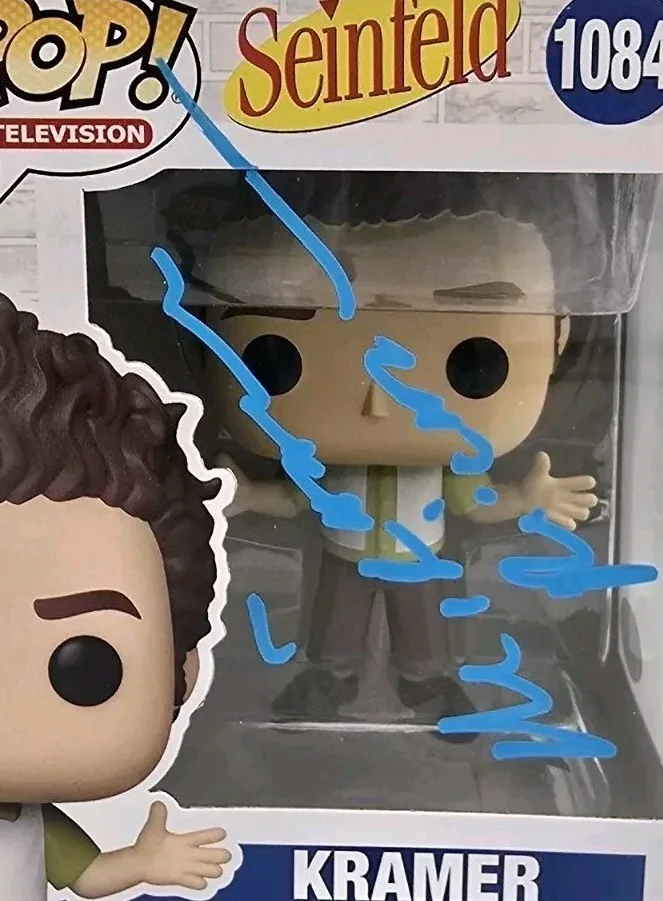 Michael Richards — MICHAEL RICHARDS SIGNED KRAMER SEINFELD FUNKO POP JSA LOA, image 3