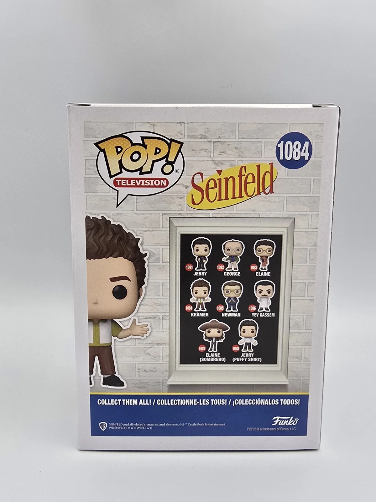 Michael Richards — MICHAEL RICHARDS SIGNED KRAMER SEINFELD FUNKO POP JSA LOA, image 4
