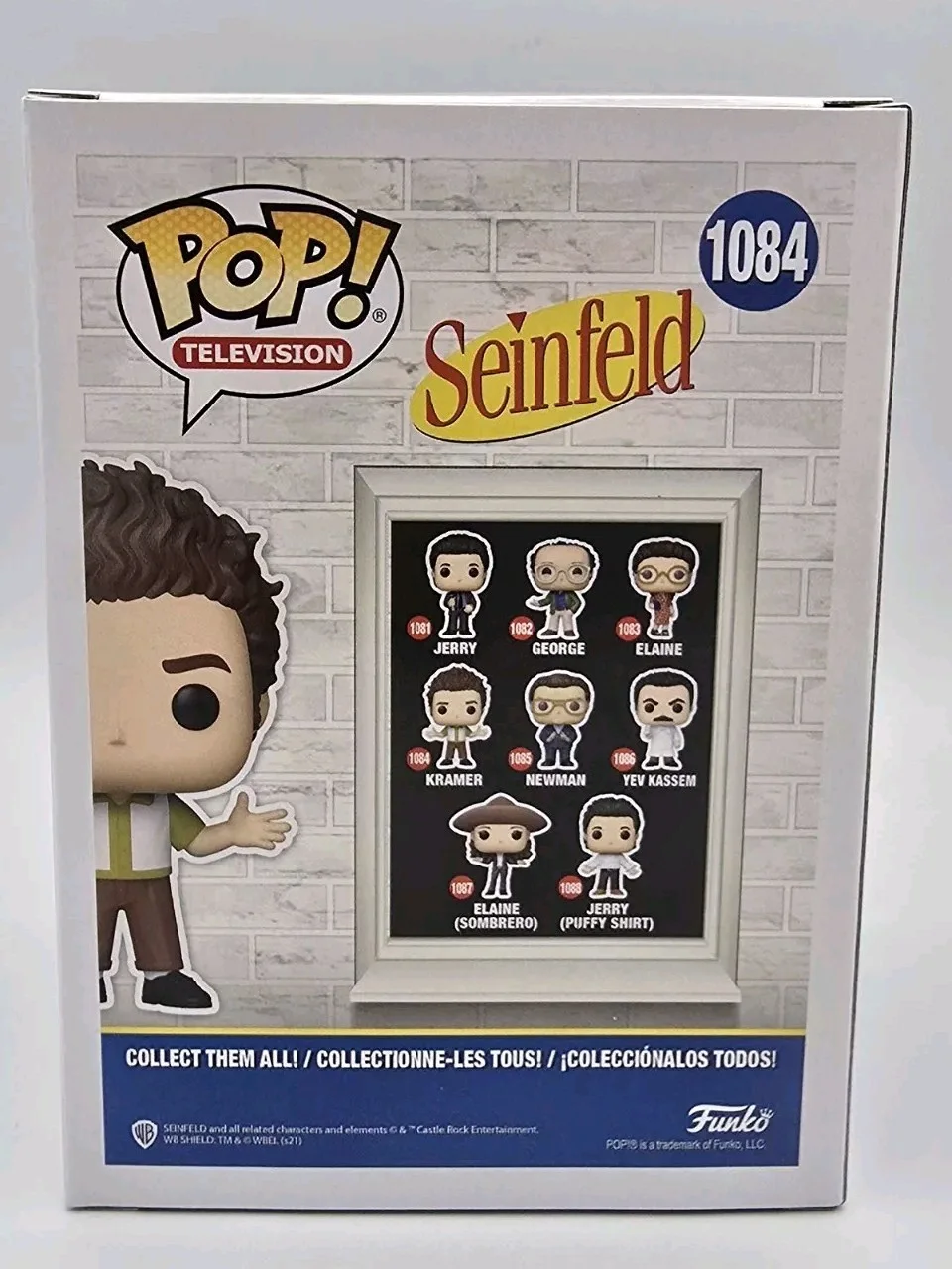 Michael Richards — MICHAEL RICHARDS SIGNED KRAMER SEINFELD FUNKO POP JSA LOA, image 4