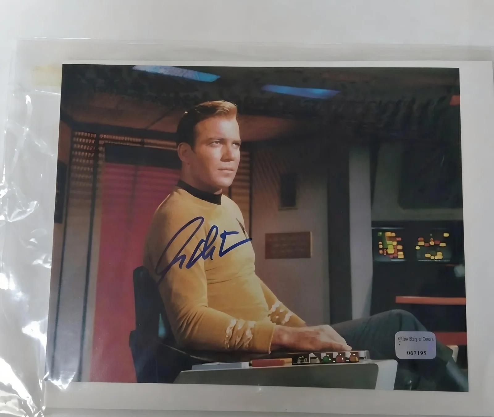 William Shatner — William Shatner Autographed Star Trek 11x14 Photo Wilder Side of Sports, image 2