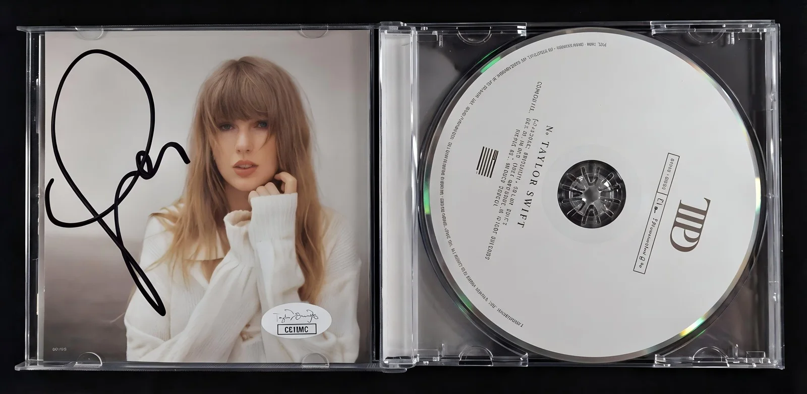 Taylor Swift Signed The Tortured Poets Department CD Insert JSA Authenticated, image 2