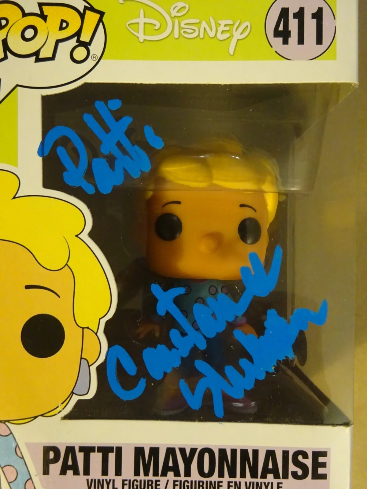 Constance Shulman — Autographed Constance Shulman Signed Patti Mayonnaise Doug Funko Pop Beckett COA, изображение 3