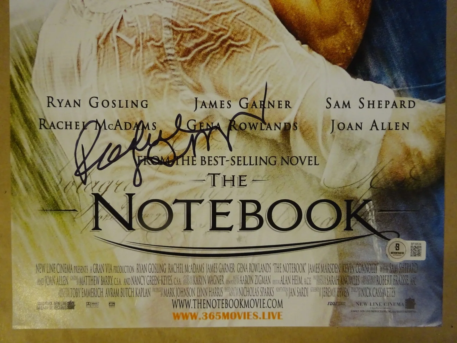 Rachel McAdams — Signed Rachel McAdams Autographed The Notebook 11"x17" Photo Beckett BAS COA, image 3