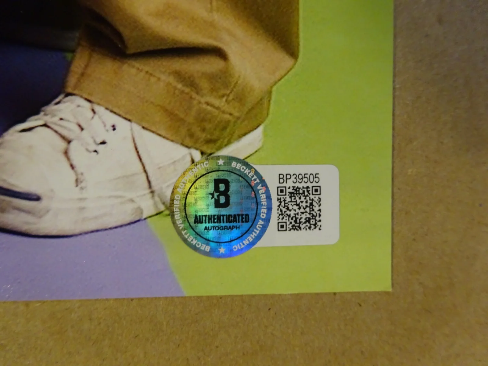 Eric McCormack — Signed Eric McCormack Autographed Will & Grace 12"x18" Photo Beckett BAS COA, изображение 5