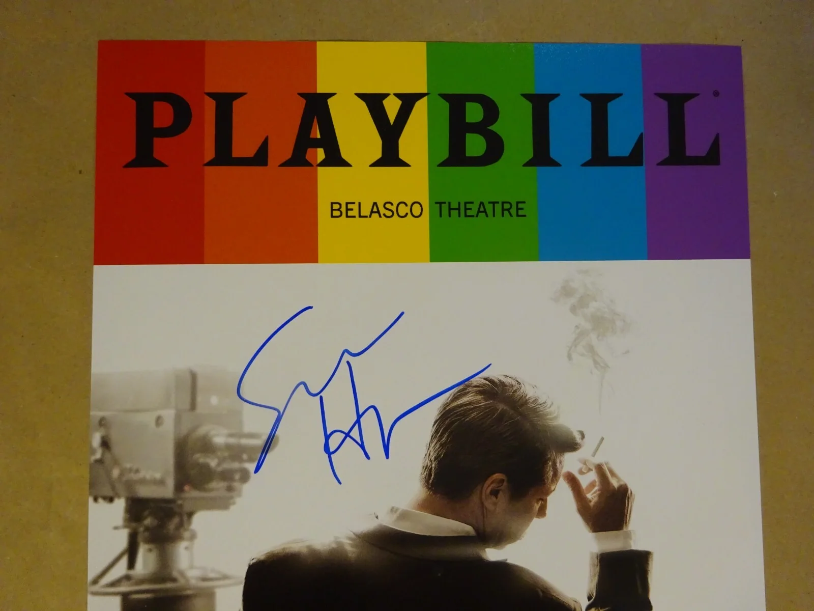 Sean Hayes — Signed Sean Hayes Autographed Good Night, Oscar Broadway 11"x17" Photo BAS COA, image 3