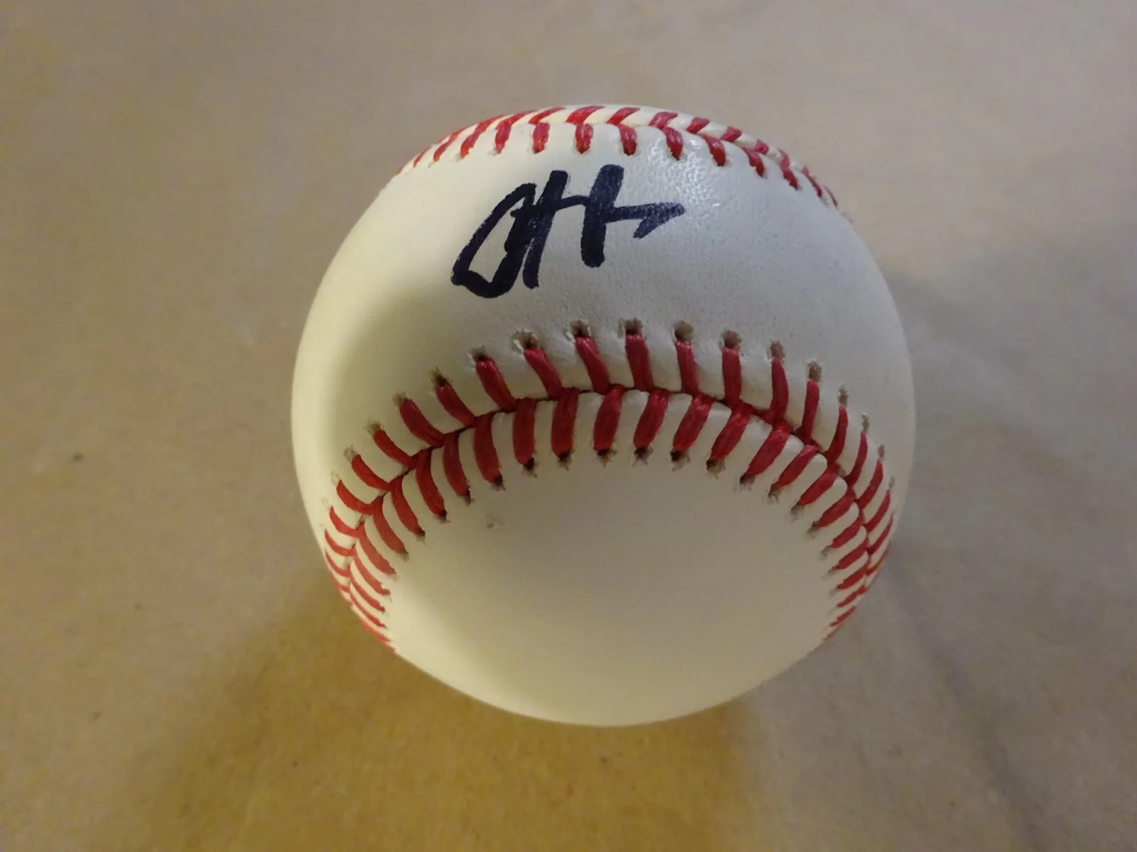 Anthony Ramos — Autographed Anthony Ramos Signed Baseball Hamilton Broadway Beckett BAS COA, image 2