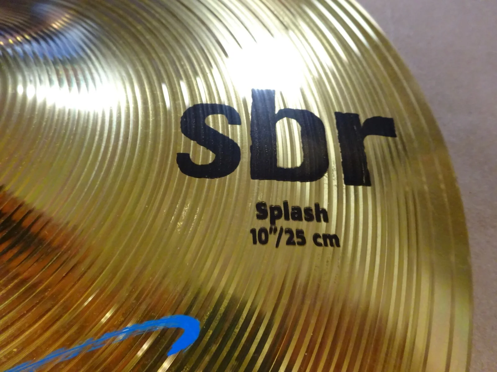 Signed Tico Torres Bon Jovi Autographed 10" Splash Cymbal Beckett BAS COA, image 5