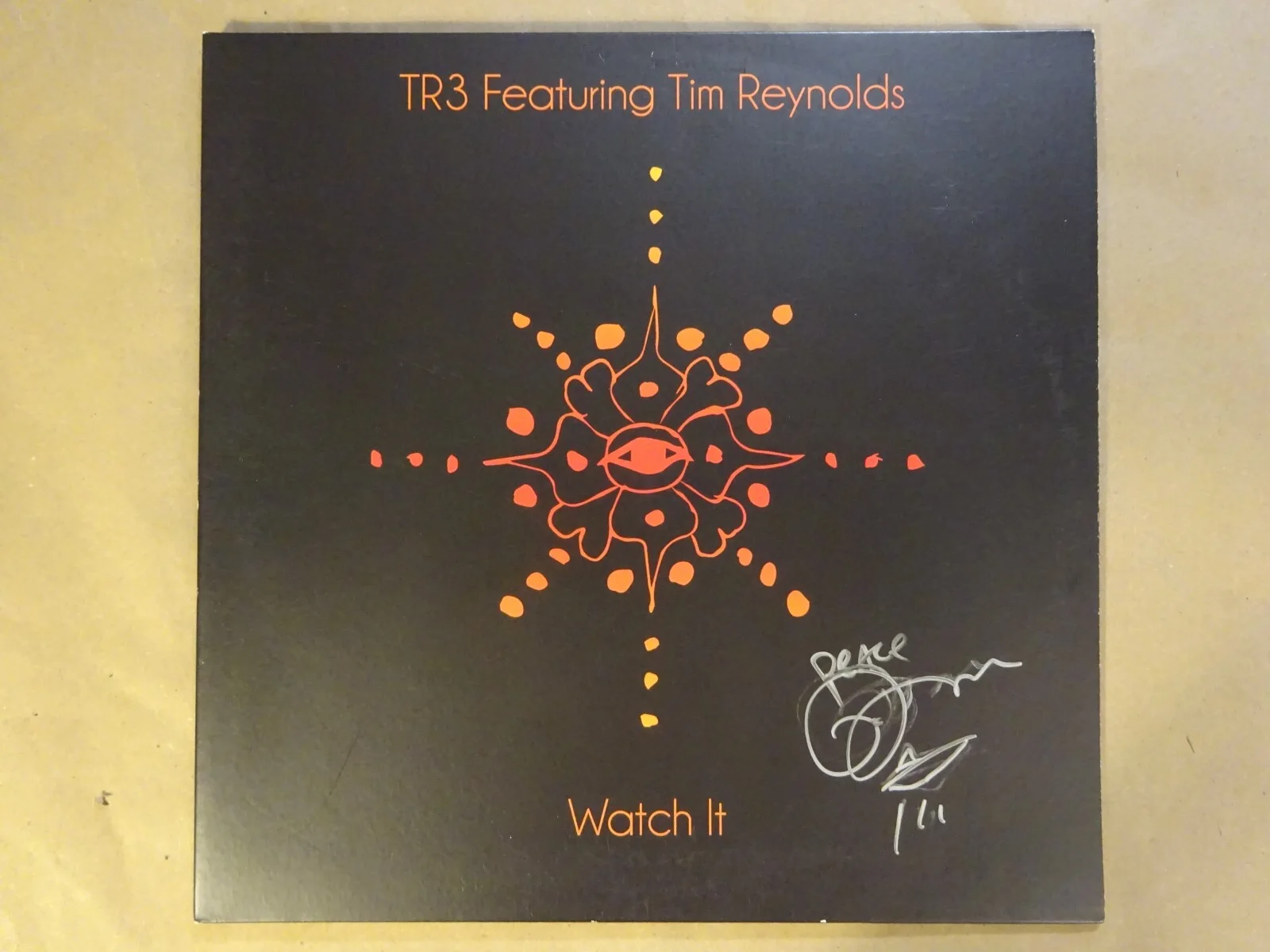 Signed Tim Reynolds Autographed TR3 Watch It Album Beckett BAS COA, изображение 2