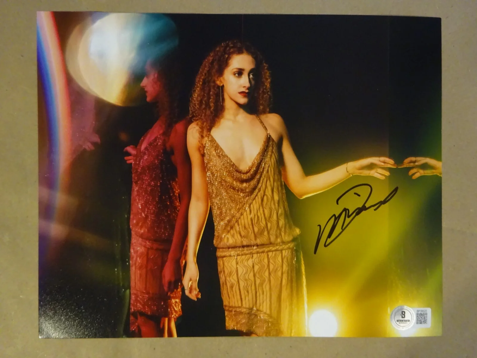 Micaela Diamond — Autographed Micaela Diamond Signed 8x10 Broadway Photo Beckett BAS COA