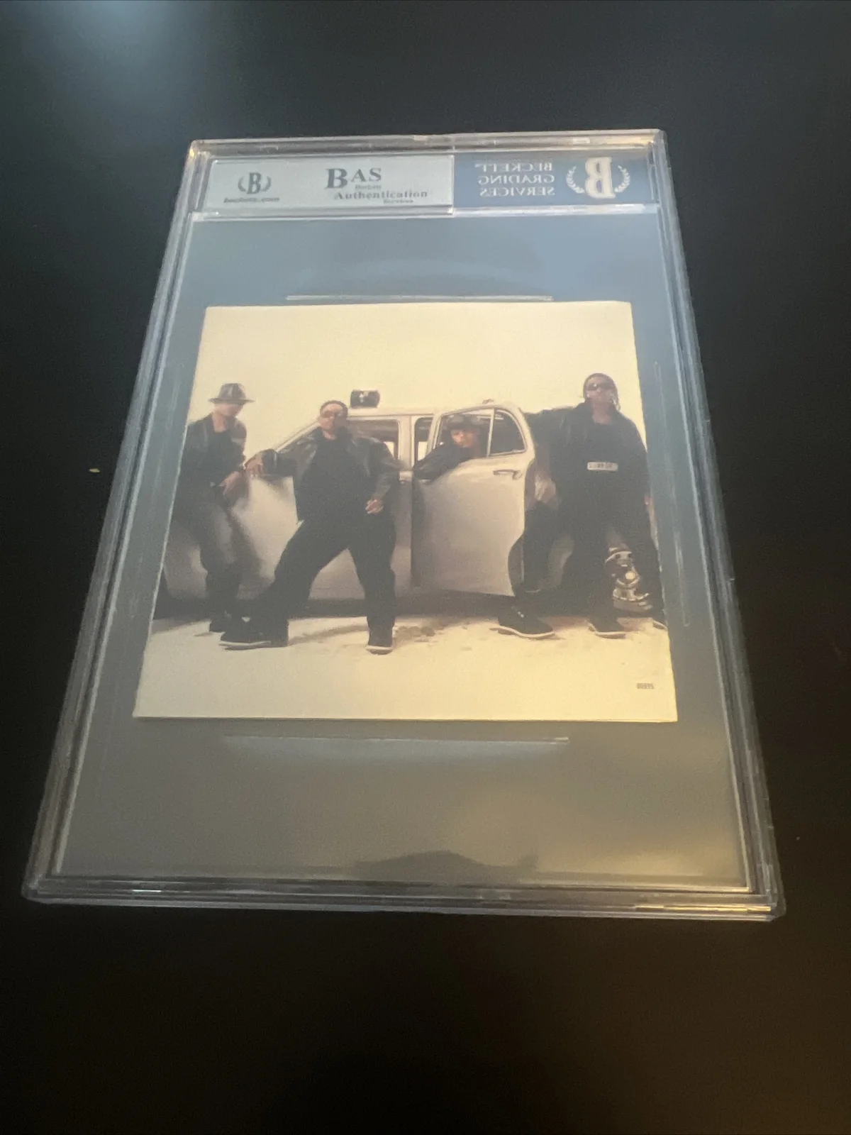 Omarion B2k Pandemonium Autographed Signed CD Beckett Slab Coa Cert, image 5