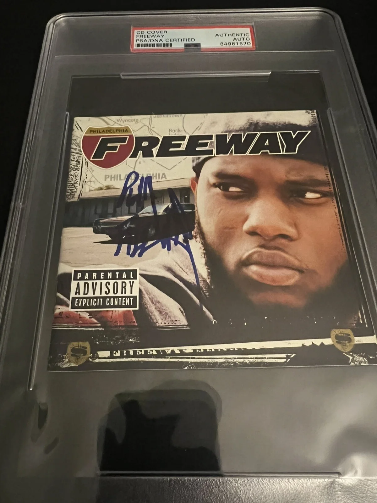 FREEWAY Signed Philadelphia Freeway Cd Booklet Psa/dna Slab State Property, image 2