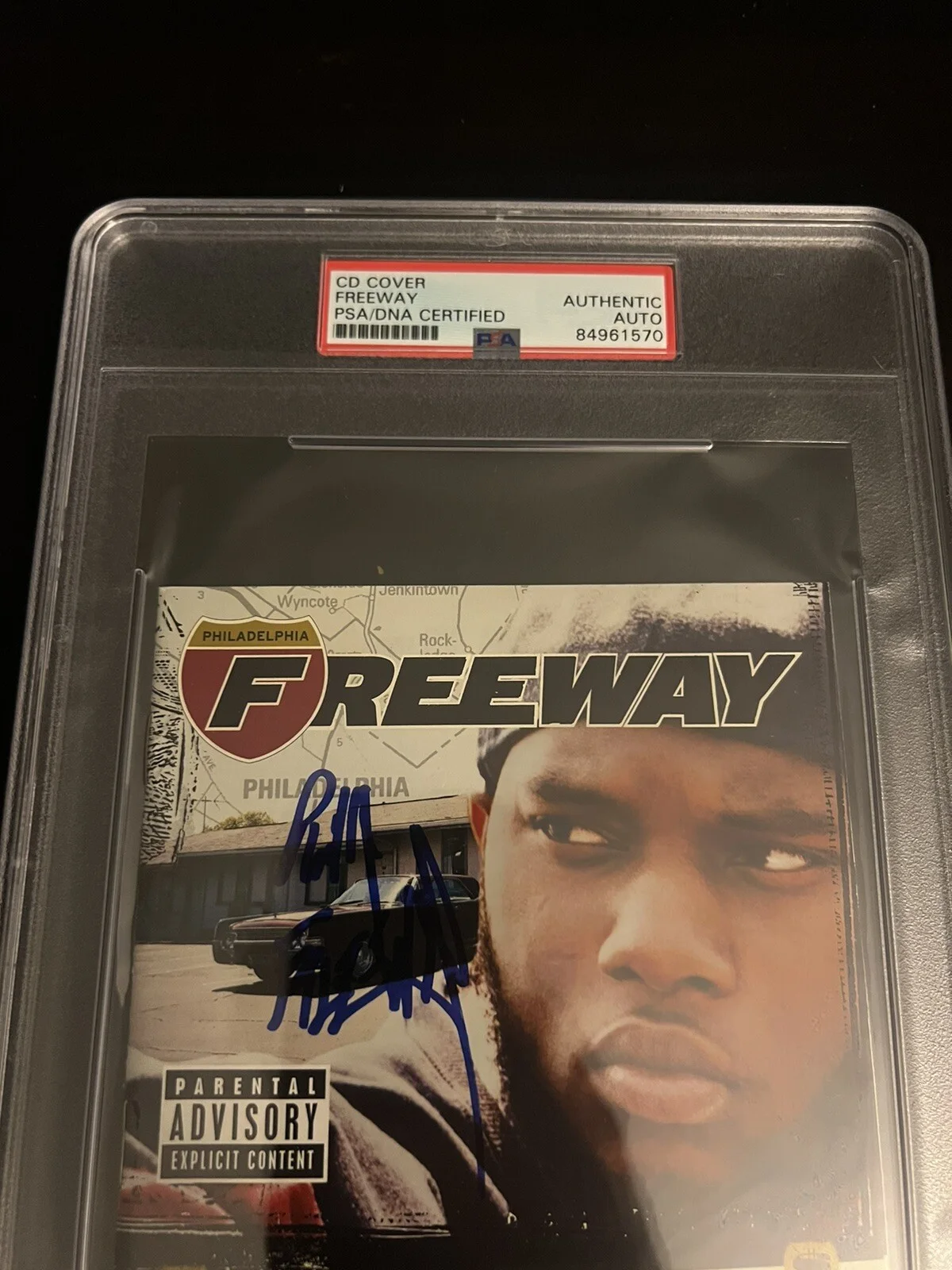 FREEWAY Signed Philadelphia Freeway Cd Booklet Psa/dna Slab State Property, image 3