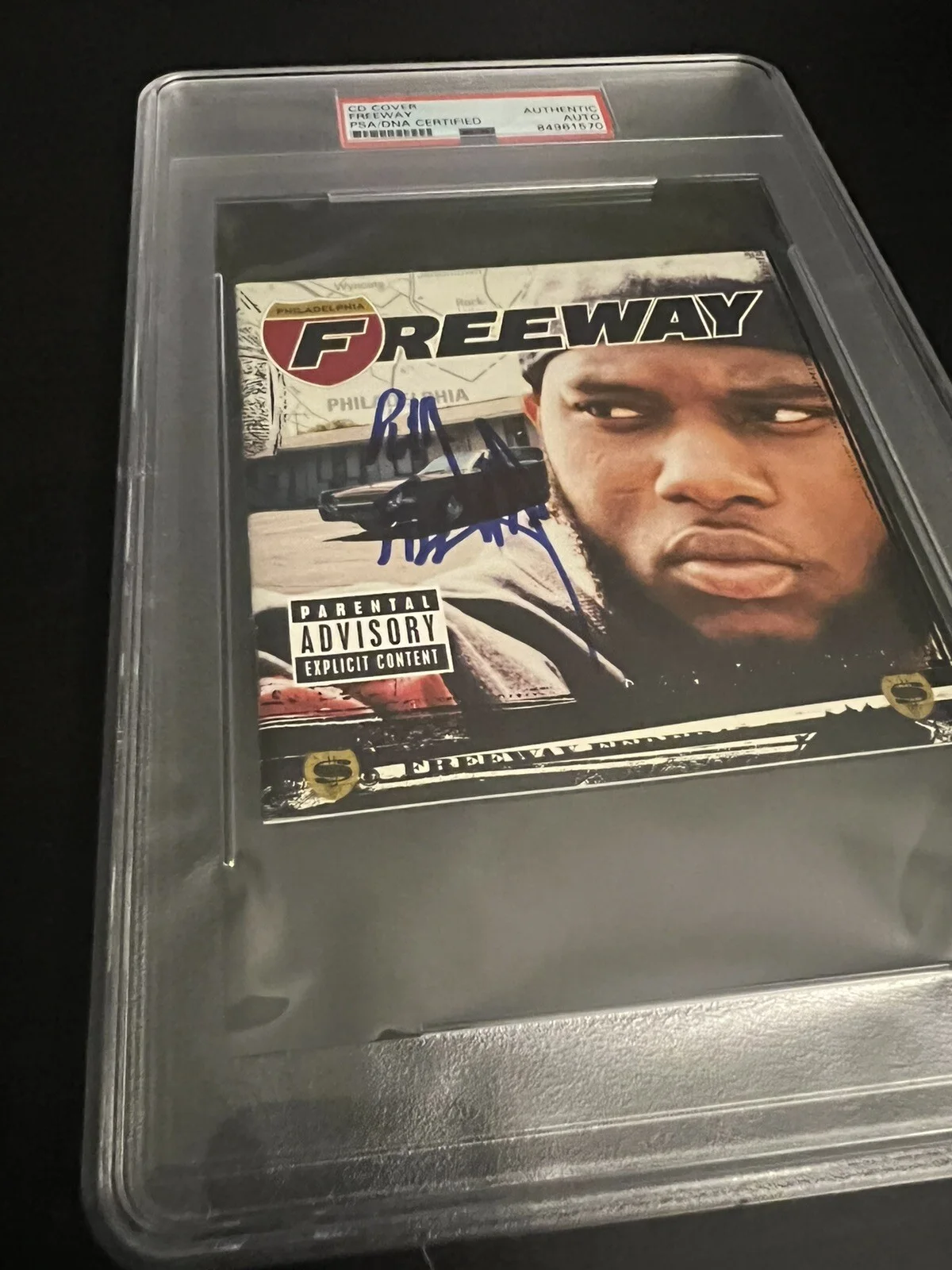 FREEWAY Signed Philadelphia Freeway Cd Booklet Psa/dna Slab State Property, image 5